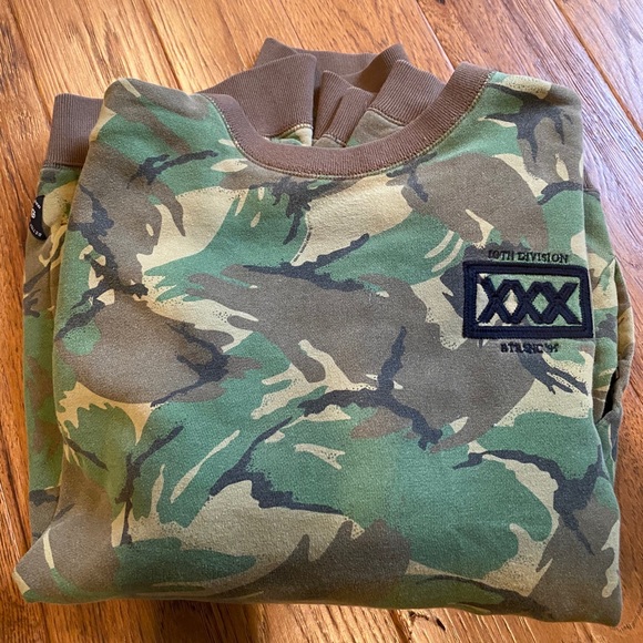 10.Deep Other - 10 DEEP Camo Crew Neck Sweatshirt (XL)